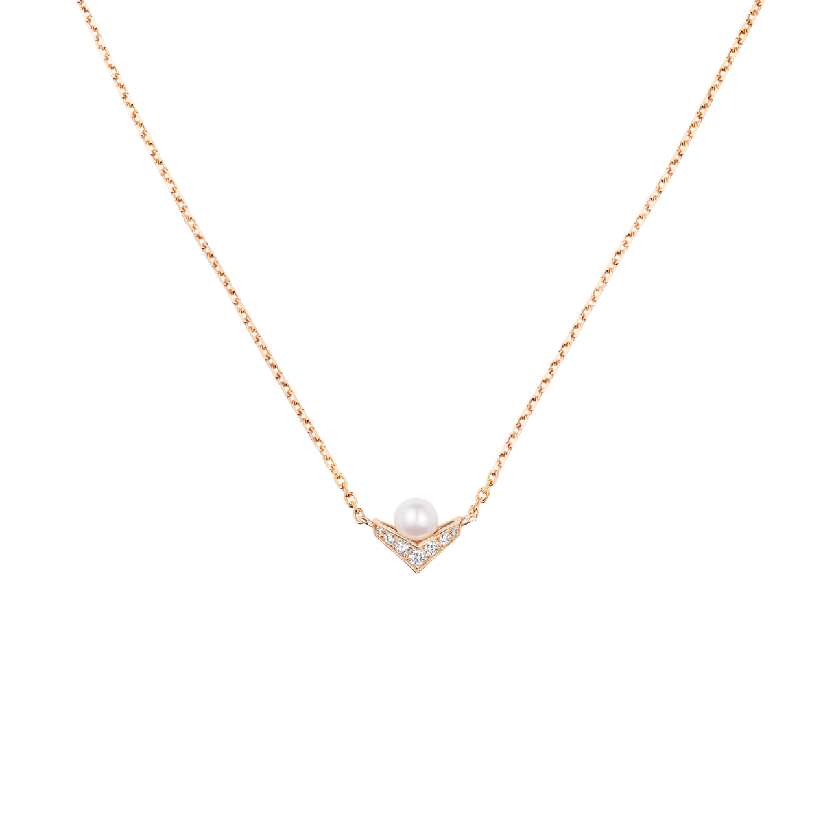 CHAUMET - ジョゼフィーヌ - ペンダント - ペンダント、ピンクゴールド、パール、ダイヤモンド - 086263