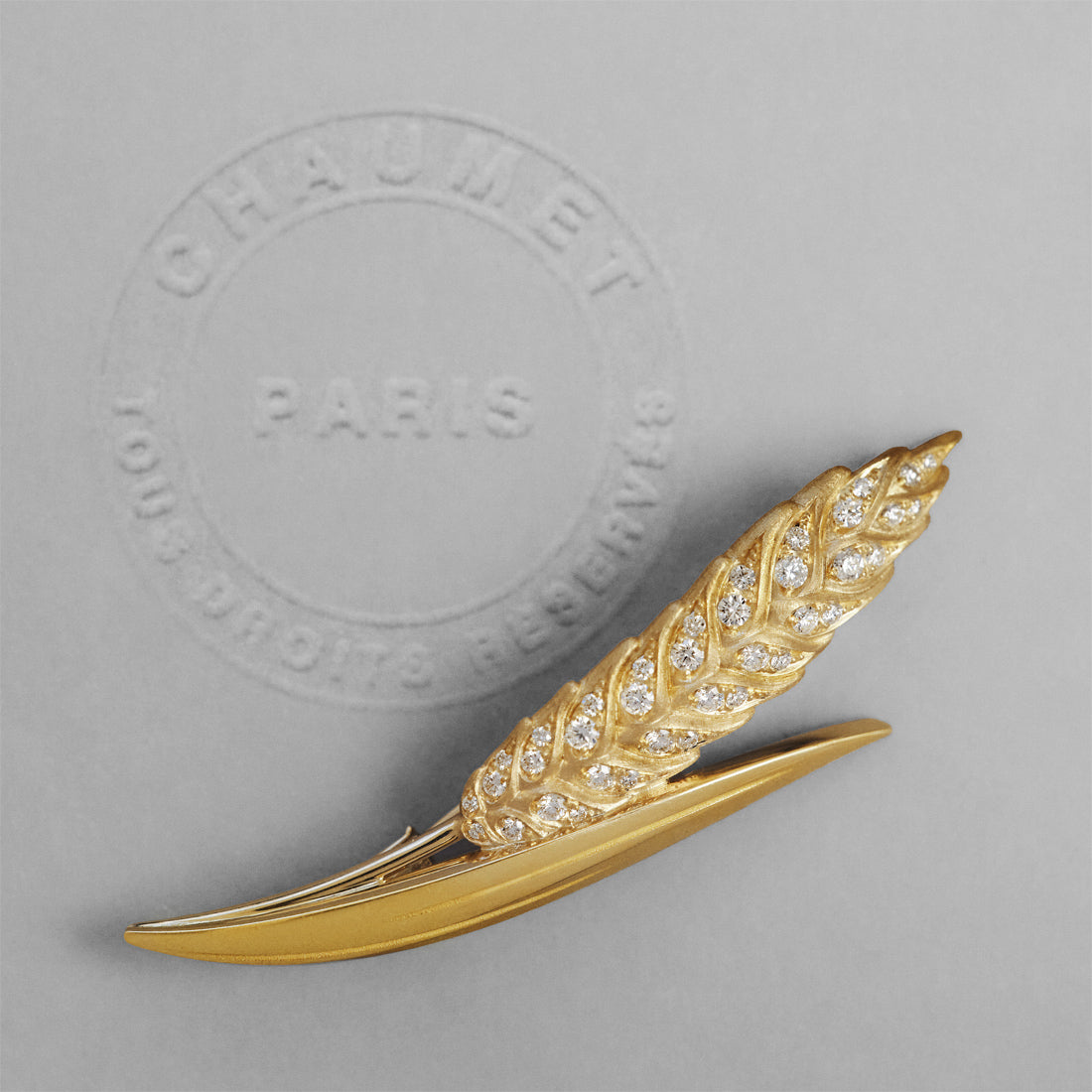 CHAUMET - L'ÉPI DE BLÉ DE CHAUMET麦穗 - 戒指 - 黄金戒指，钻石 - 085795