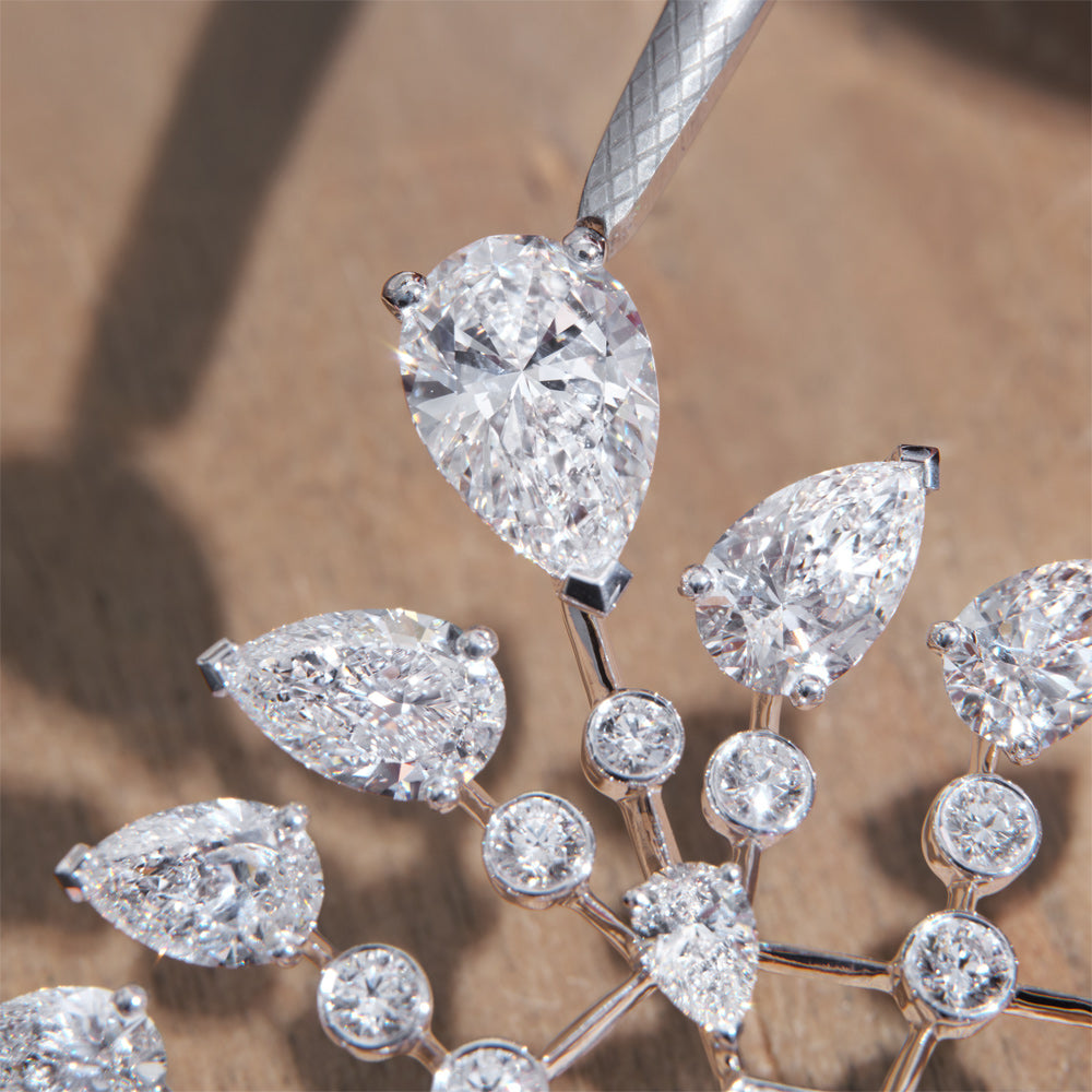 CHAUMET - Joséphine约瑟芬 - 饰物 - 白金冠冕，钻石 - 084103