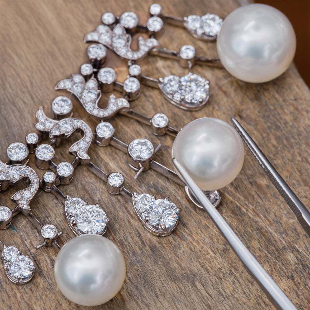 CHAUMET - جوزفين - عقد - عقد من الذهب الأبيض، ألماس - 082590