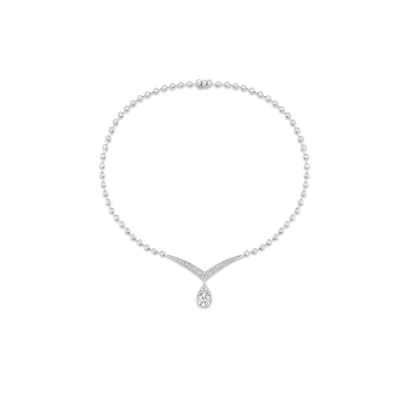 CHAUMET - Joséphine约瑟芬 - 项链 - 白金项链，钻石 - 086034