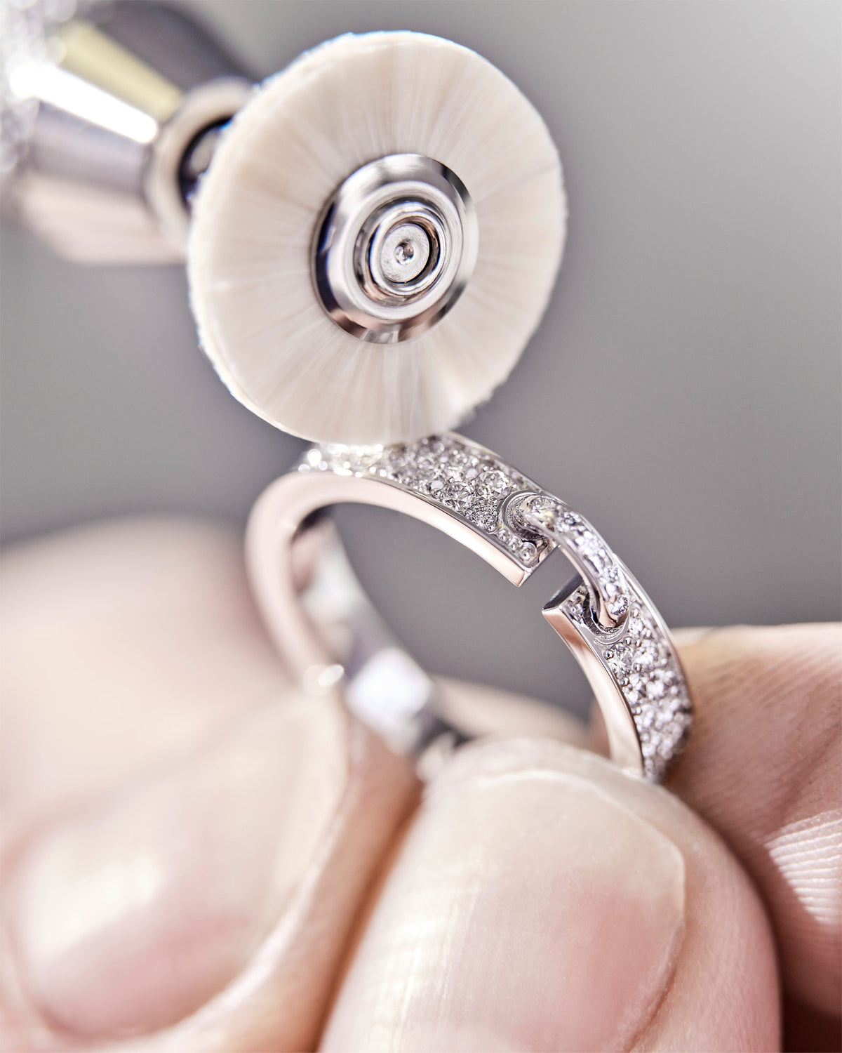 CHAUMET - Liens - 戒指 - 4毫米18K玫瑰金戒指，鑽石 - 080542