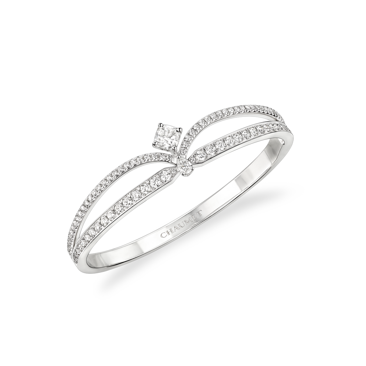 CHAUMET - JOSÉPHINE - BRACELET - White gold bracelet, diamonds - J1MQBR