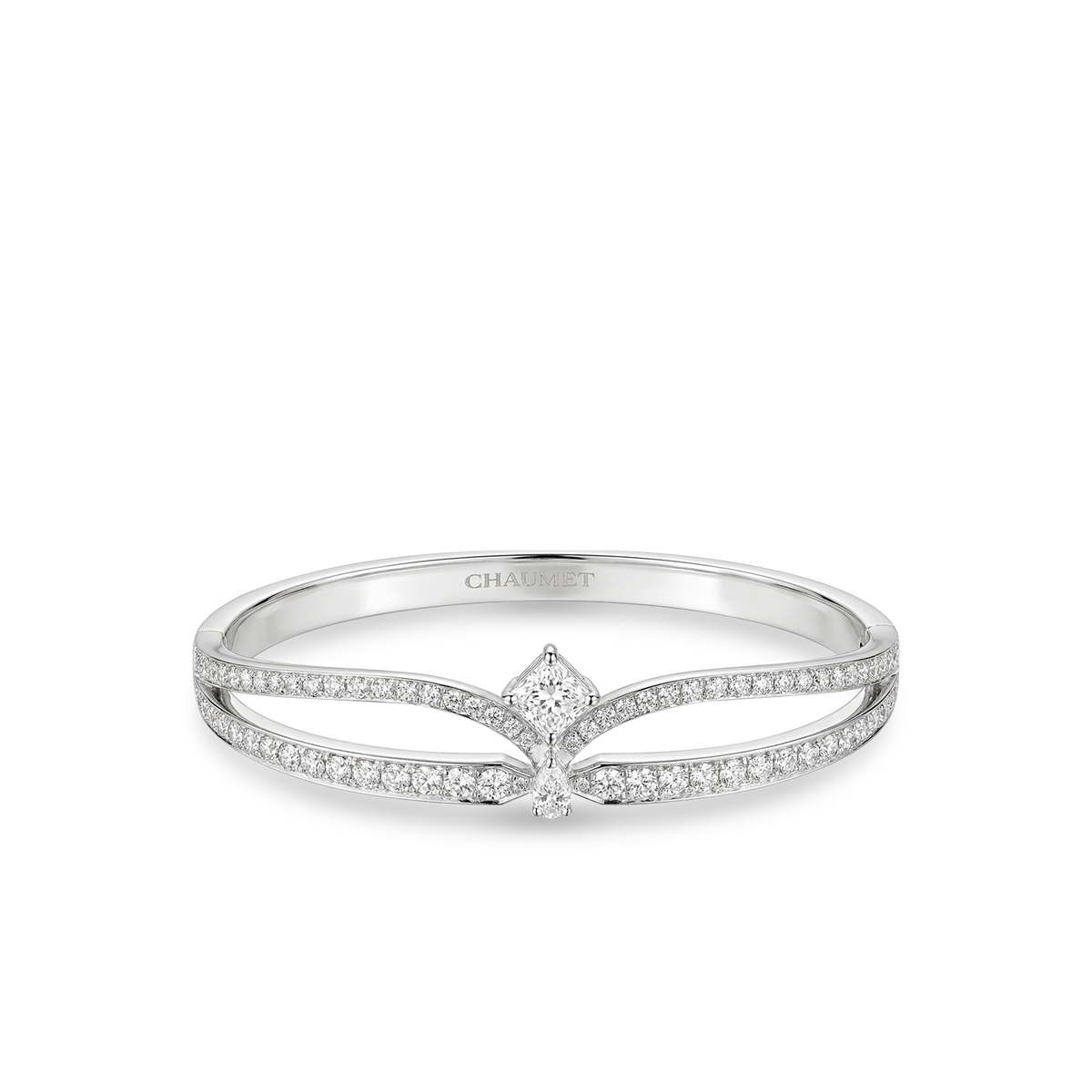 CHAUMET - JOSÉPHINE - BRACELET - White gold bracelet, diamonds - J1MQBR
