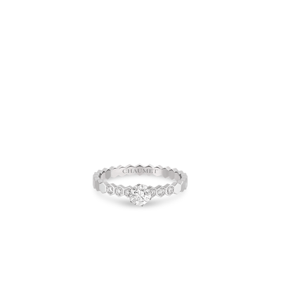 CHAUMET - Bee de Chaumet蜂格 - 戒指 - 白金钻戒，0.30克拉钻石，钻石 - J1NC00