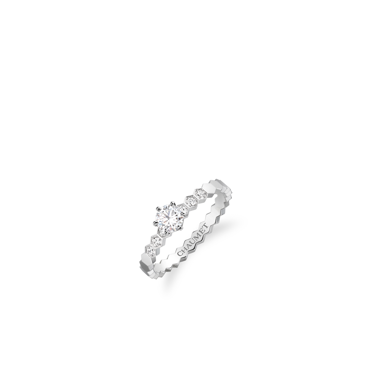 CHAUMET - Bee de Chaumet蜂格 - 戒指 - 白金钻戒，0.50克拉钻石，钻石 - J1NG00