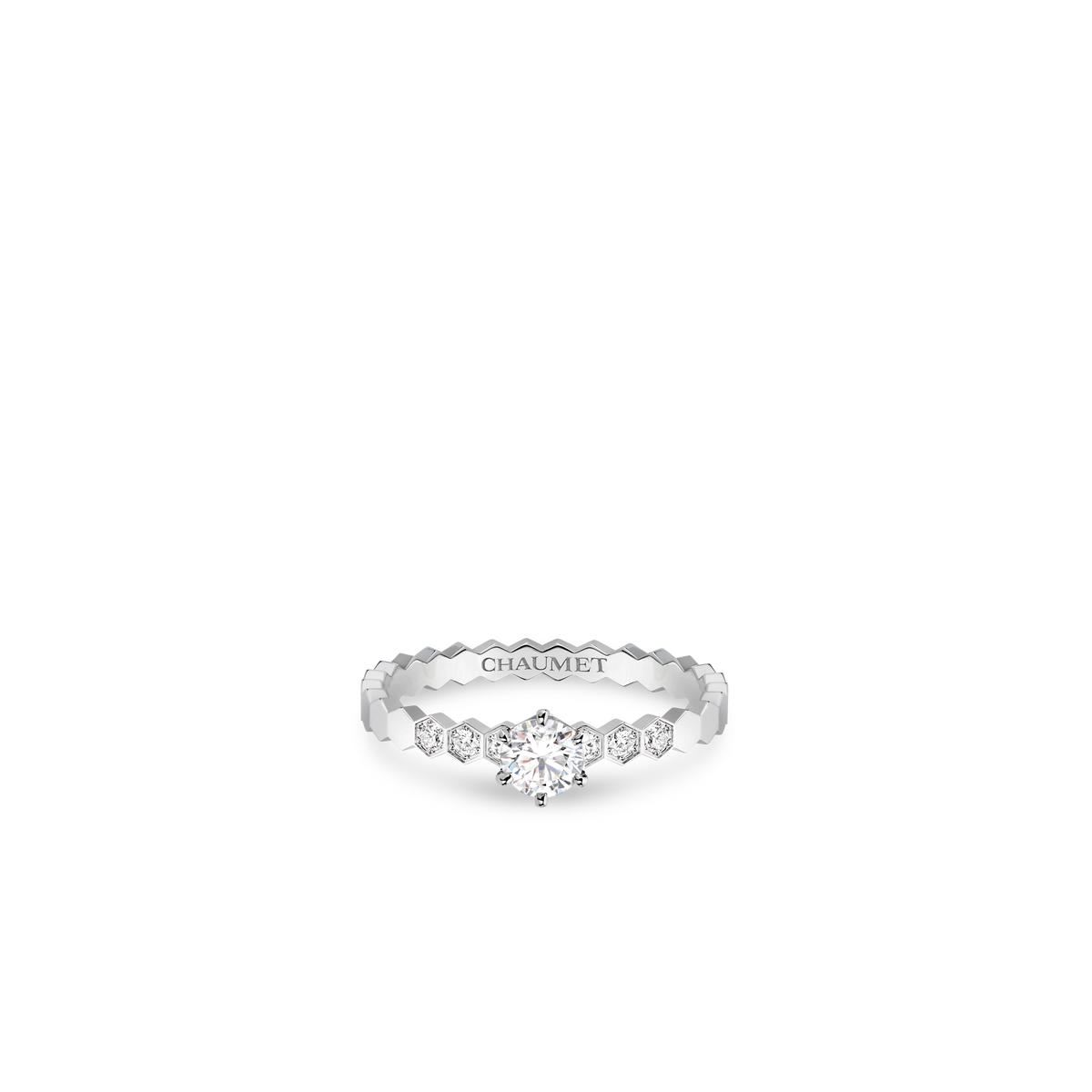 CHAUMET - Bee de Chaumet蜂格 - 戒指 - 白金钻戒，0.50克拉钻石，钻石 - J1NG00