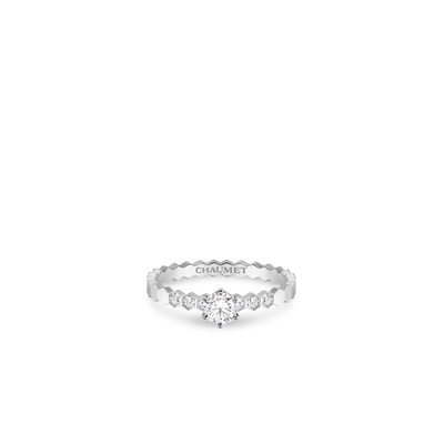 CHAUMET - Bee de Chaumet蜂格 - 戒指 - 白金钻戒，0.50克拉钻石，钻石 - J1NG00