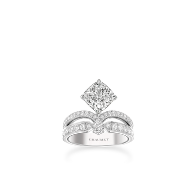CHAUMET - جوزفين - خاتم - خاتم سوليتير بلاتينيوم، حجر ألماس 2 قيراط، ألماس - J3MQZZ