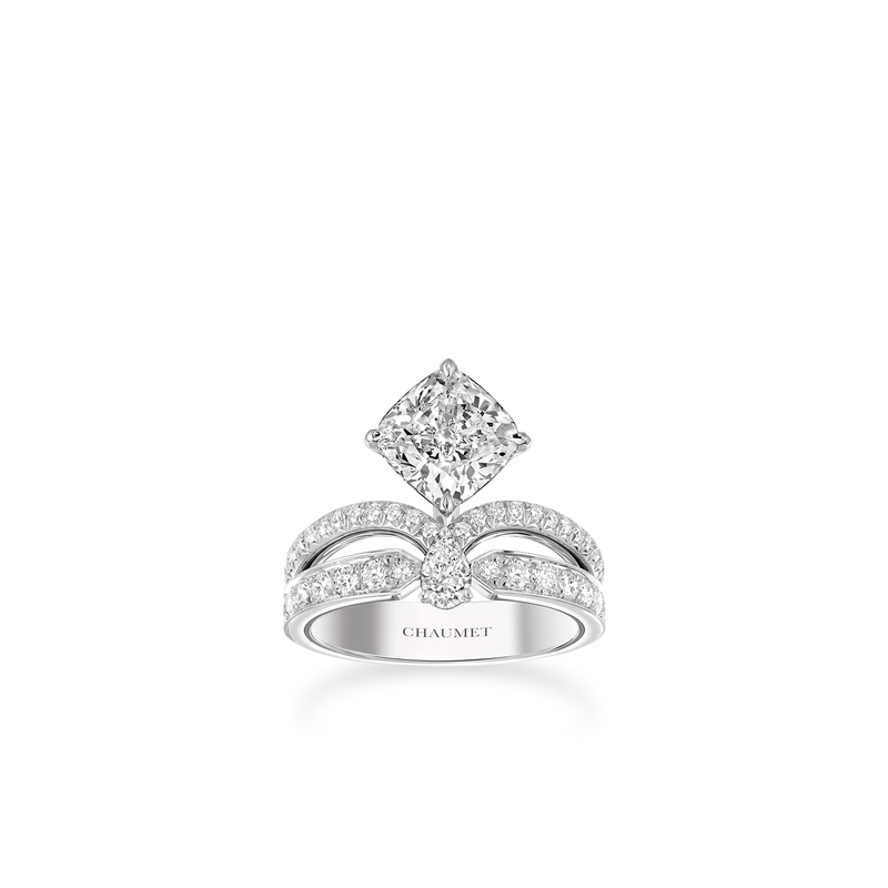 CHAUMET - Joséphine - 戒指 - 鉑金單鑽戒指，2克拉鑽石，鑽石 - J3MQZZ
