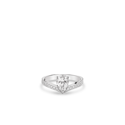 CHAUMET - JOSÉPHINE - BAGUE - Solitaire en platine, diamant 1 carat, diamants - J3OQ00