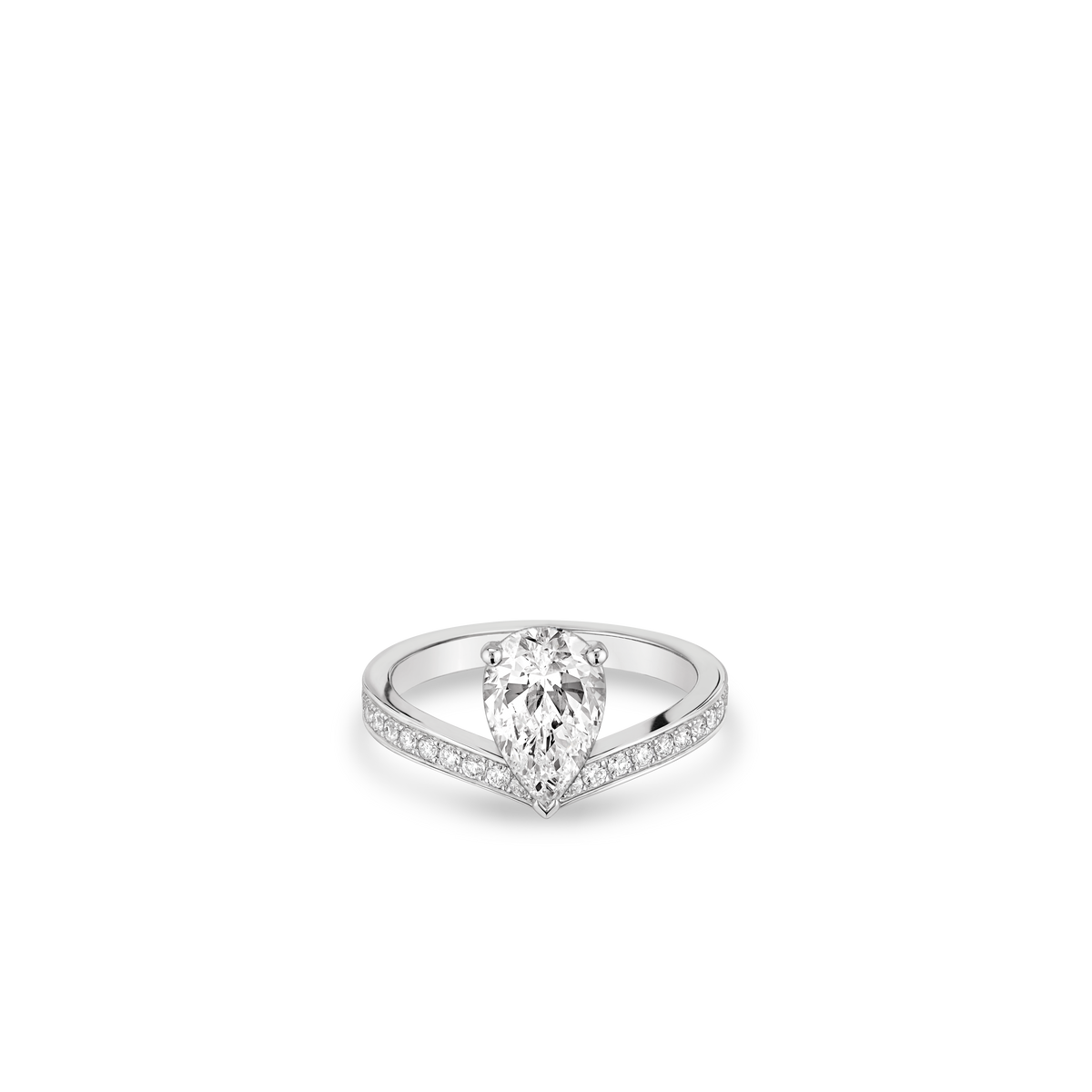 CHAUMET - Joséphine约瑟芬 - 戒指 - 铂金钻戒，1.50克拉钻石，钻石 - J3OS00