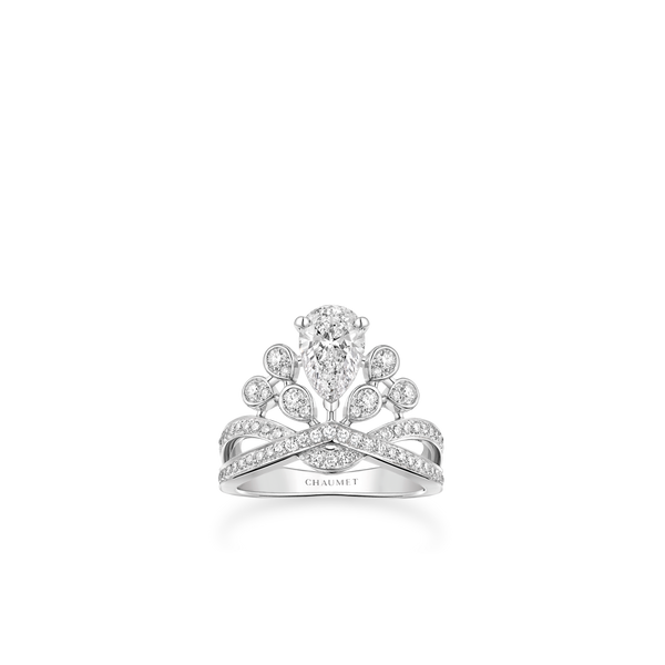 CHAUMET - Joséphine约瑟芬 - 戒指 - 铂金钻戒，1克拉钻石，钻石