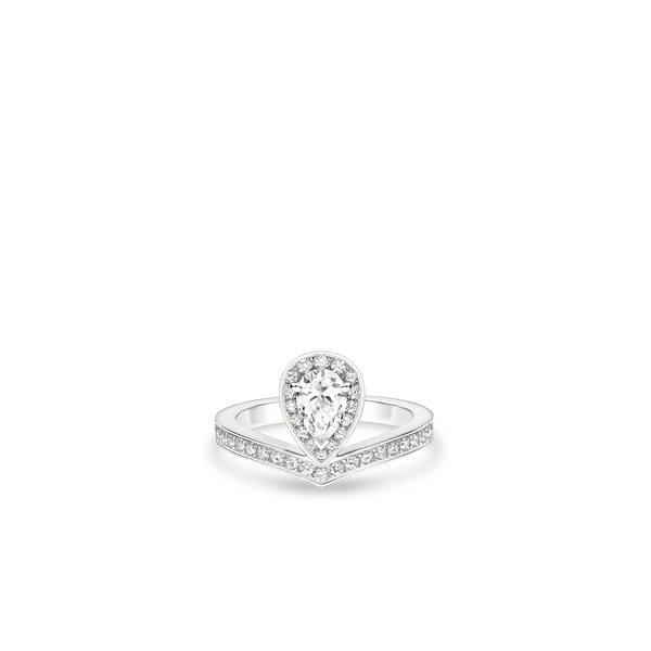 CHAUMET - Joséphine约瑟芬 - 戒指 - 铂金钻戒，0.50克拉钻石，钻石