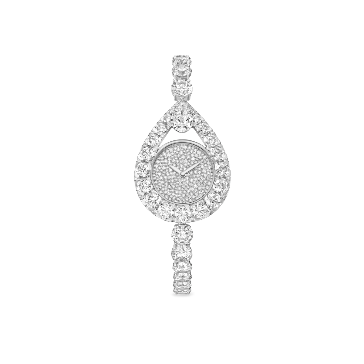 CHAUMET - Joséphine约瑟芬 - 腕表 - 白金腕表，钻石 - W84217