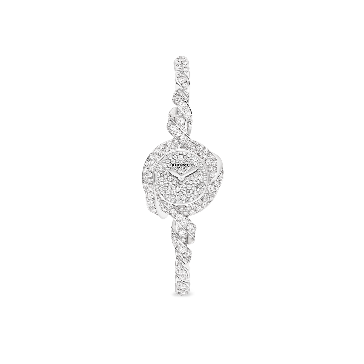 CHAUMET - Torsade de Chaumet旋爱 - 腕表 - 白金腕表，钻石 - W84772