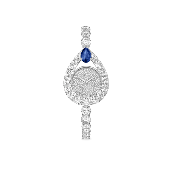CHAUMET - JOSÉPHINE - NECKLACE - White gold necklace, sapphire and diamonds - 083572