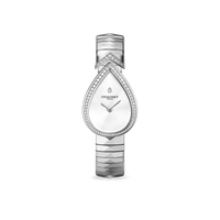 Steel watch, diamonds