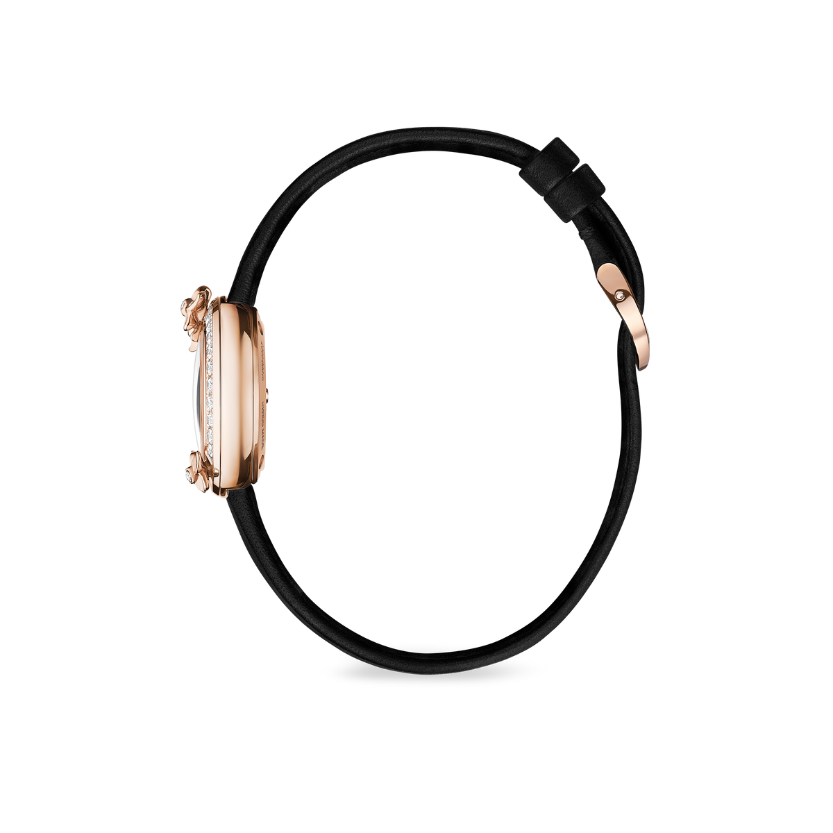 CHAUMET - HORTENSIA - MONTRE - Montre en or rose, nacre et diamants - W85415