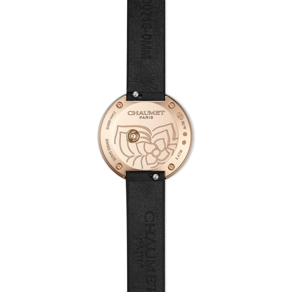CHAUMET - HORTENSIA绣球花 - 腕表 - 玫瑰金腕表，珍珠母贝和钻石 - W85416