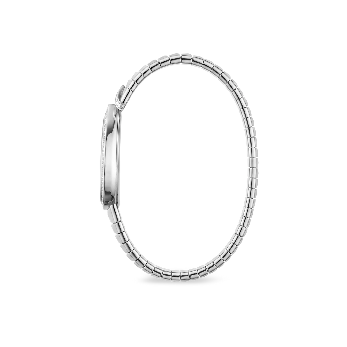 CHAUMET - Joséphine约瑟芬 - 腕表 - 精钢腕表，珍珠母贝和钻石 - W86052