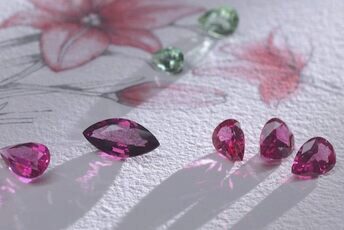 Coloured gemstones