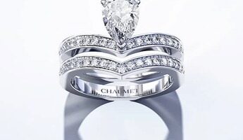 Diamond engagement ring by Chaumet - Gold and diamond engagement rings