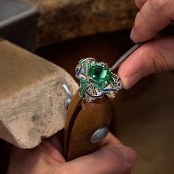 Pastorale Anglaise ring Chaumet est une fête Craftsmanship