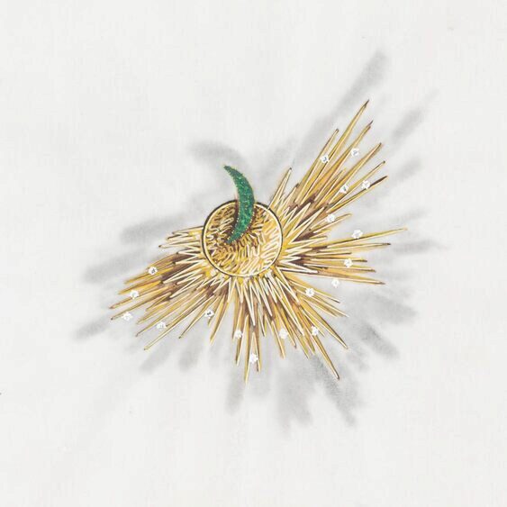 Heritage brooch Les Ciels de Chaumet