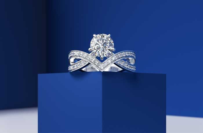 Joséphine Amour Aigrette Chaumet Engagement Ring