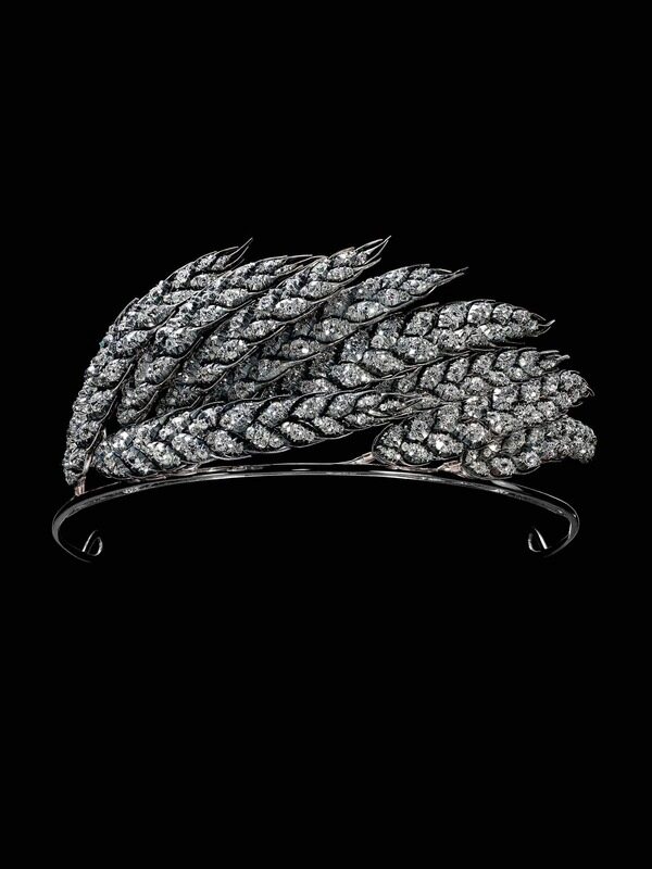 Ears of wheat tiara Chaumet heritage