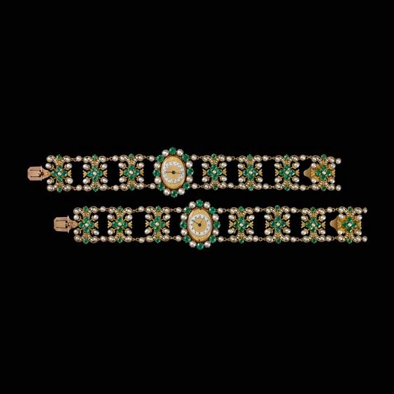 Pair of wristwatches Chaumet