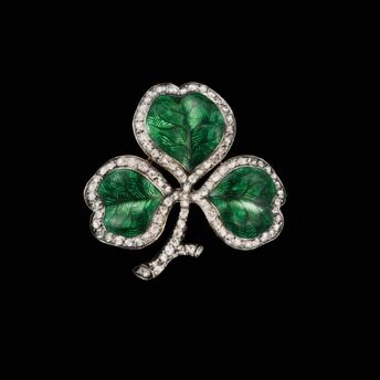 Clover brooch Chaumet