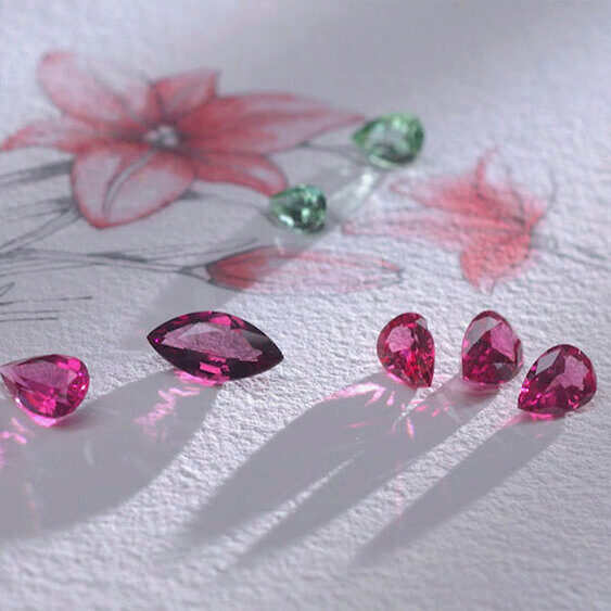 Coloured stones Chaumet