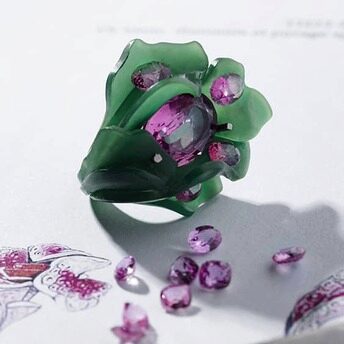 Le Jardin de Chaumet High Jewellery iris savoir-faire