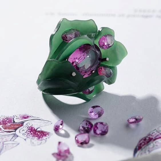 Le Jardin de Chaumet High Jewellery iris savoir-faire