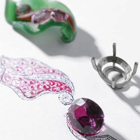 Le Jardin de Chaumet High Jewellery iris savoir-faire