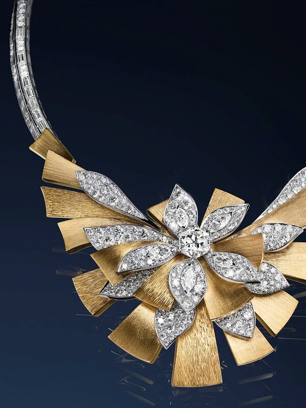 Le Jardin de Chaumet High Jewellery Magnolia necklace