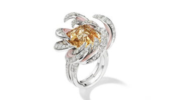 Le Jardin de Chaumet High Jewellery chrysanthemum ring