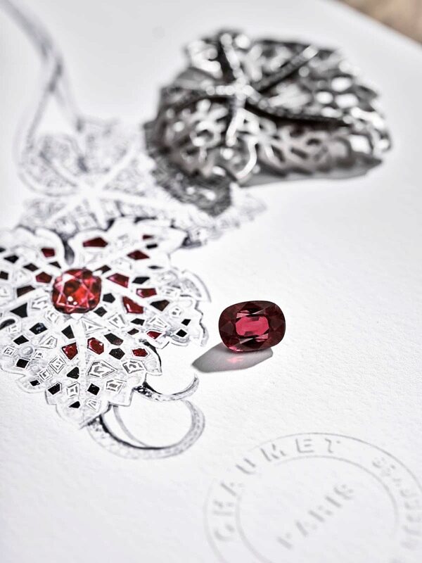 Le Jardin de Chaumet High Jewellery vine leave savoir-faire
