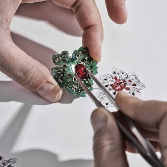 Le Jardin de Chaumet High Jewellery vine leave savoir-faire
