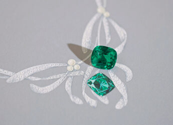 Le Jardin de Chaumet High Jewellery savoir-faire Emeraude