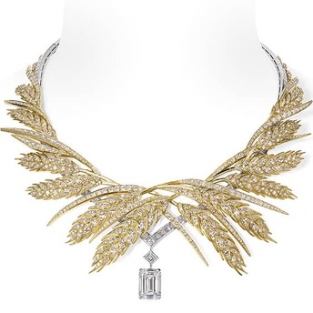 Le Jardin de Chaumet High Jewellery wheat necklace