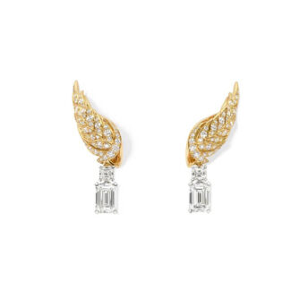 Le Jardin de Chaumet High Jewellery wheat earrings