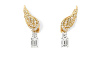 Le Jardin de Chaumet High Jewellery wheat earrings