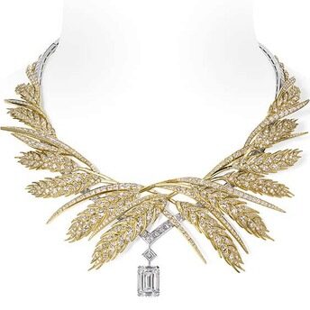 Le Jardin de Chaumet High Jewellery wheat necklace
