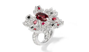 Le Jardin de Chaumet High Jewellery vine leave ring