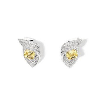 Le Jardin de Chaumet High Jewellery Arum earrings