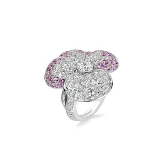 Le Jardin de Chaumet High Jewellery pansy ring