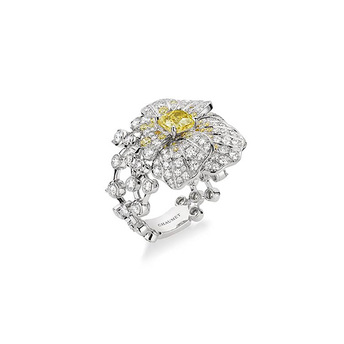 Le Jardin de Chaumet High Jewellery pansy ring